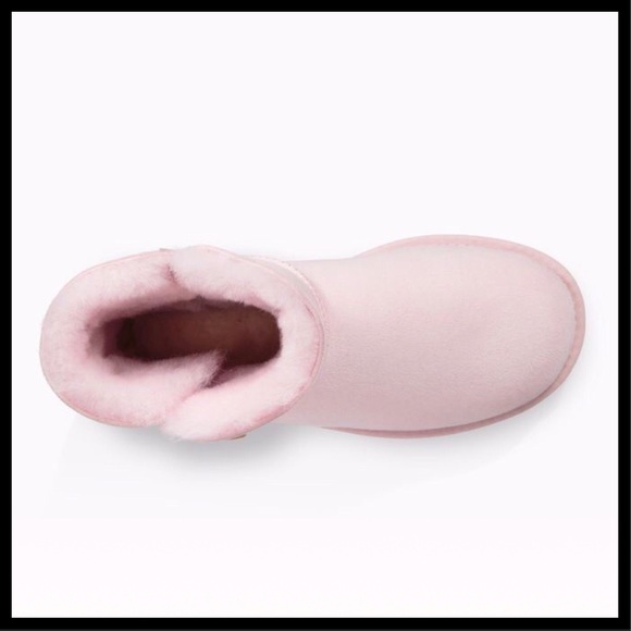 🎉HP🎉 UGG Mini Bailey Button Boot Pink - Picture 5 of 8